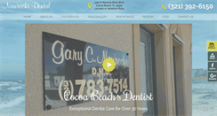 Desktop Screenshot of cocoabeachdentist.com